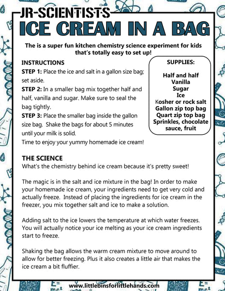 Ice Cream Theme Activity Pack