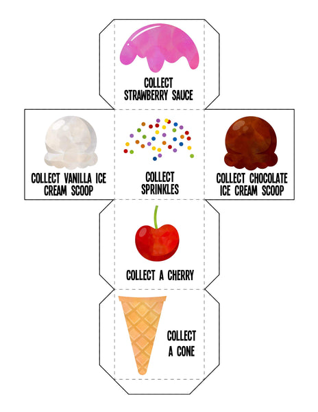 Ice Cream Theme Activity Pack