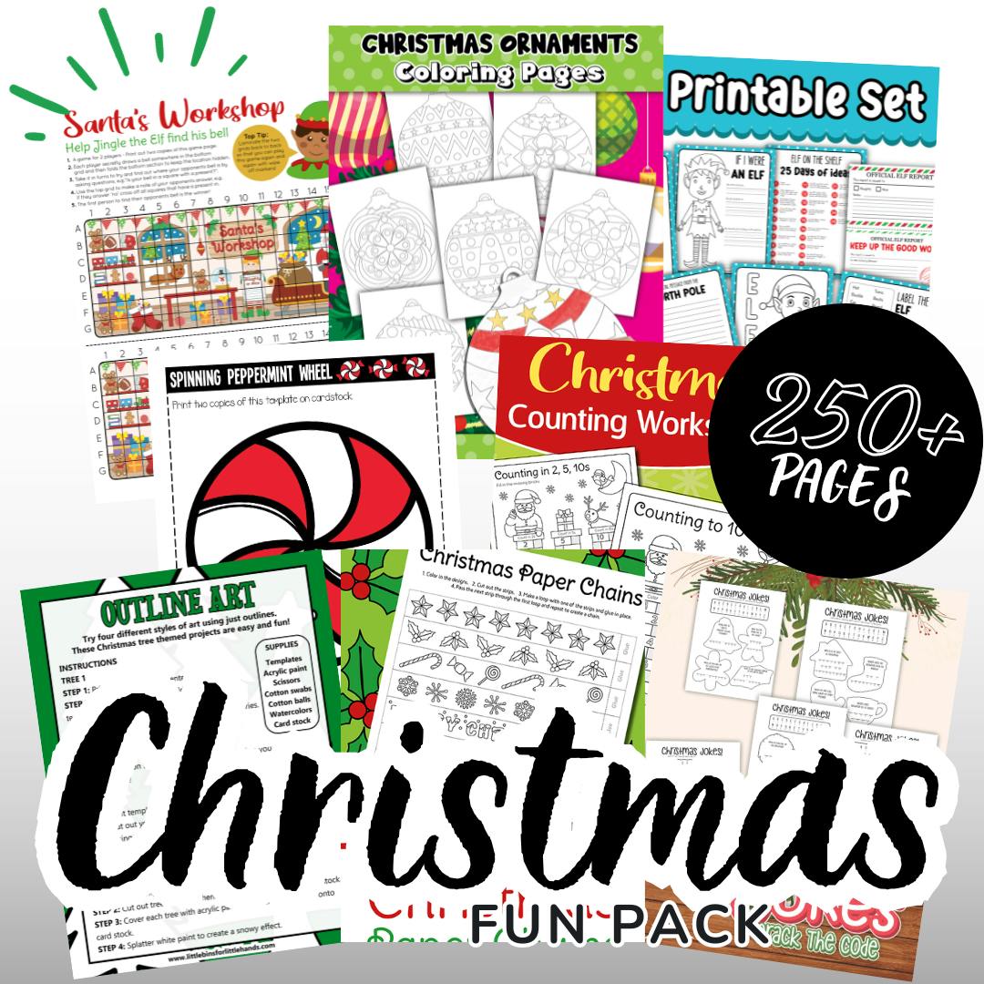 Christmas Fun Pack – Little Bins for Little Hands