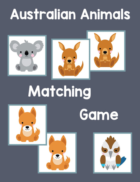 Australian Animal Activity Pack (100% Donation)