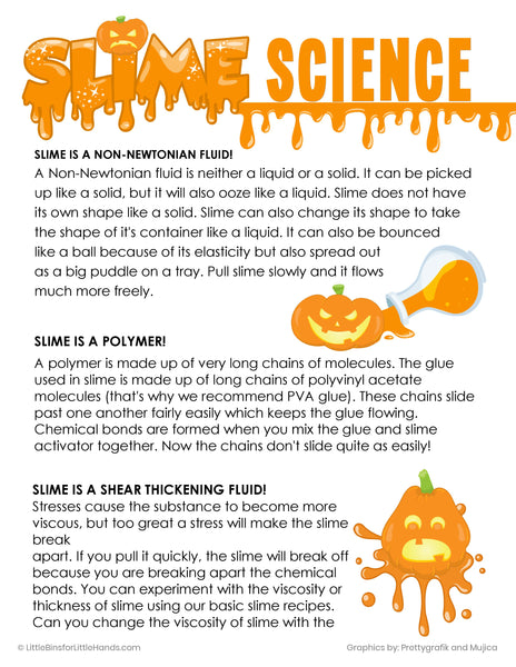 Halloween Slime Pack