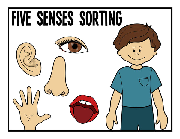 5 Senses Digital Activities Pack