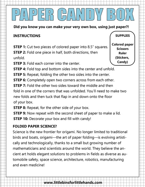 Paper Project Pack