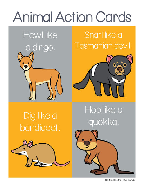 Australian Animal Activity Pack (100% Donation)