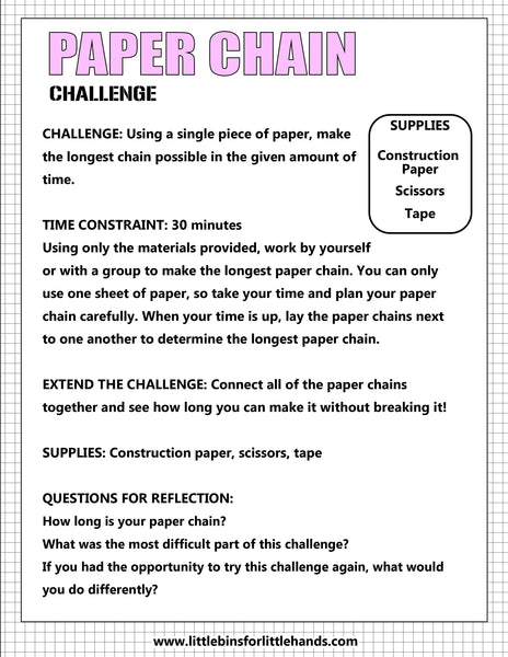 Paper Project Pack