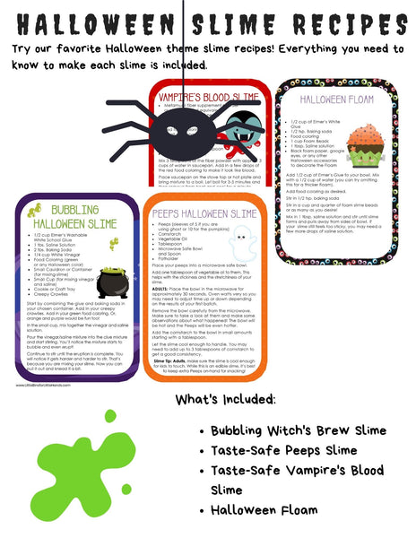 Halloween Slime Pack