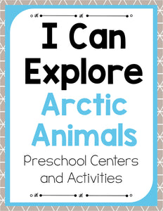 Preschool Arctic Theme Pack