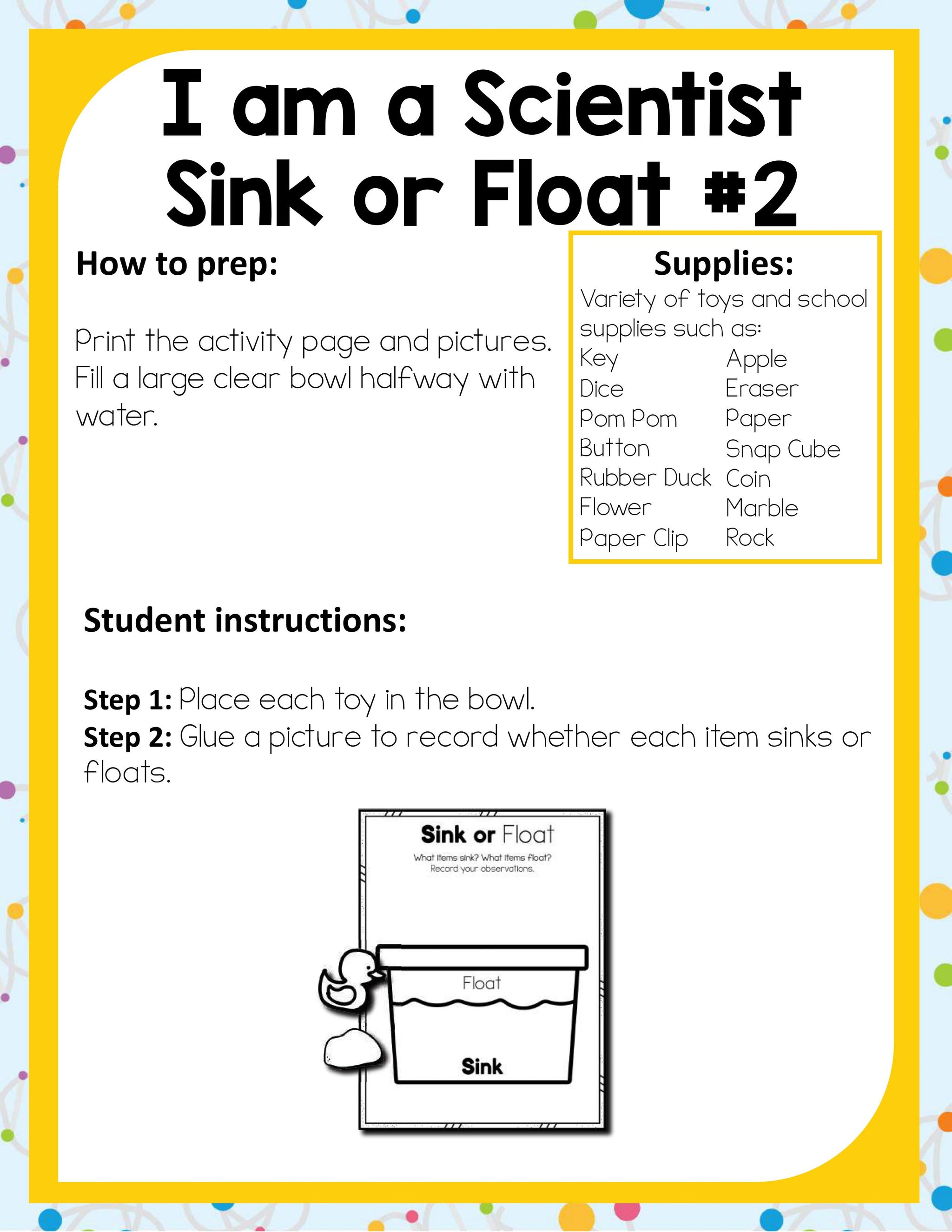 Preschool Science Pack – Little Bins for Little Hands