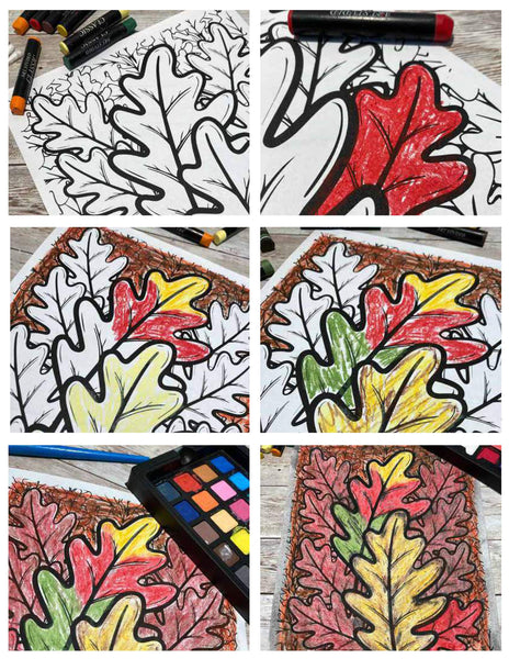 Fall Art Projects (Apples, Pumpkins, Leaves, Halloween, Thanksgiving)