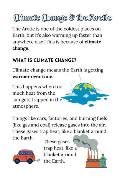 Winter Arctic Lesson Guide and Projects