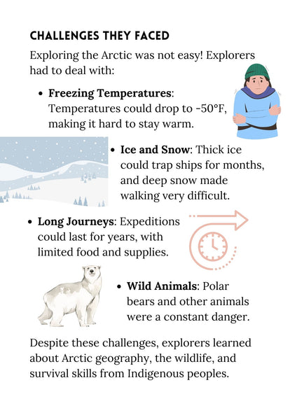 Winter Arctic Lesson Guide and Projects