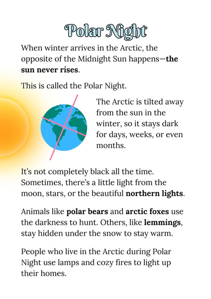 Winter Arctic Lesson Guide and Projects