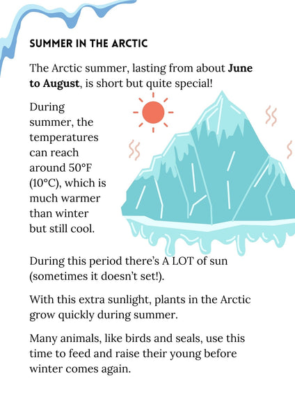 Winter Arctic Lesson Guide and Projects