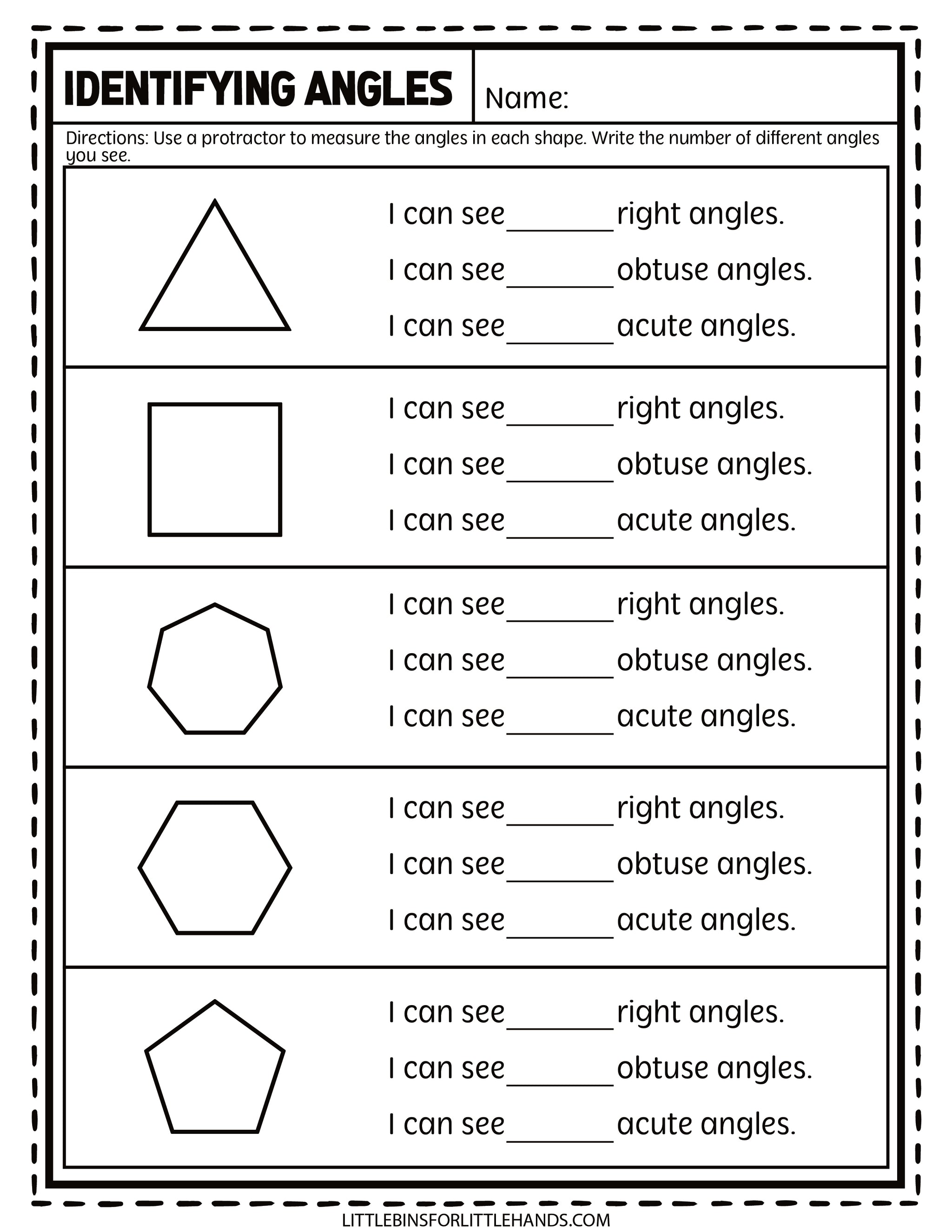 Naming Angles Angles Worksheets Math Fun Worksheets Naming angles angles worksheets math fun worksheets
