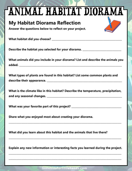 Ecology Activity Pack