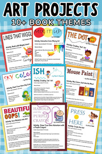Art - Book Theme Printable Art Activities