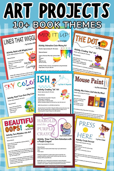 Art - Book Theme Printable Art Activities