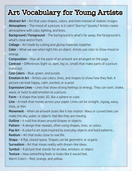 19 Famous Artists Print-and-Go Art Projects (K–4)