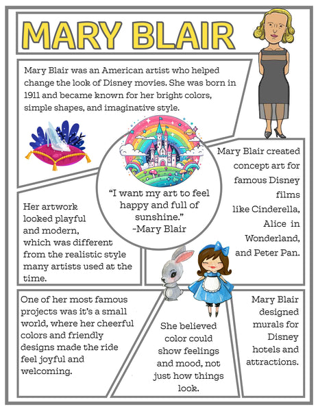 19 Famous Artists Print-and-Go Art Projects (K–4)