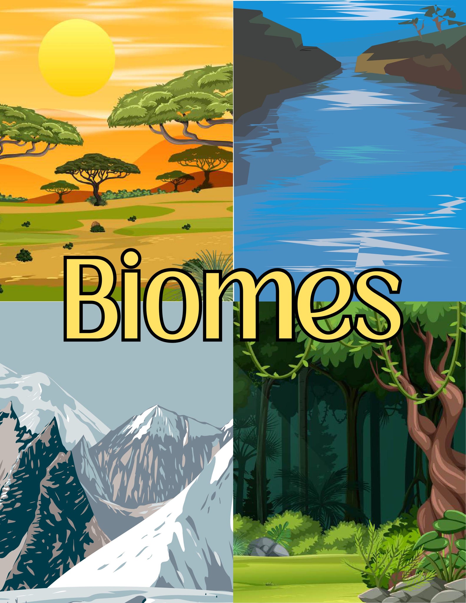 Biomes Unit Study Pack