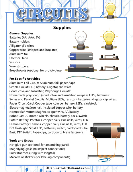 STEM Tech Circuits Pack for Kids