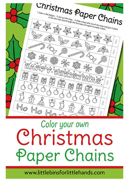 Christmas Paper Crafts Printable Pack