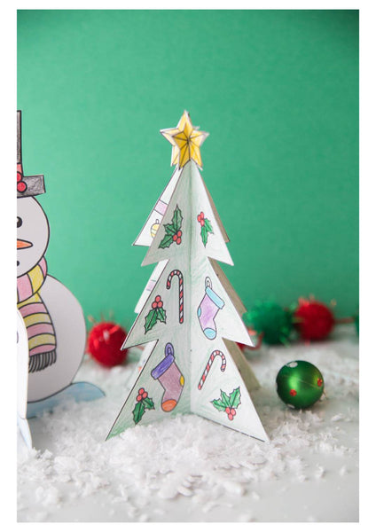 Christmas Paper Crafts Printable Pack