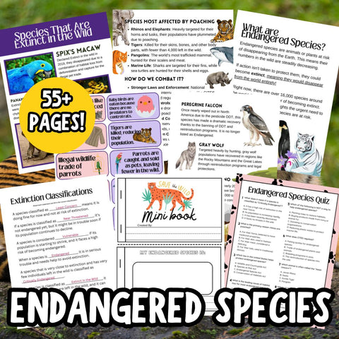Endangered Species Lesson Guide