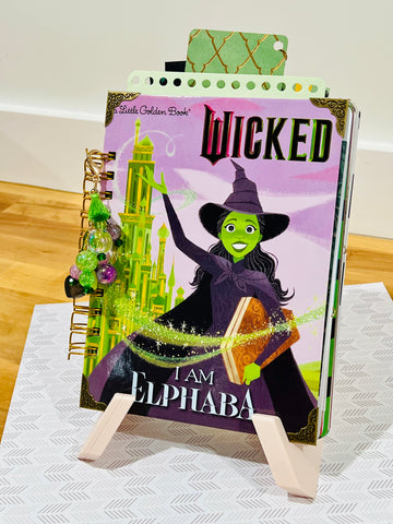 Little Golden Book Journal Wicked "I Am Elphaba"