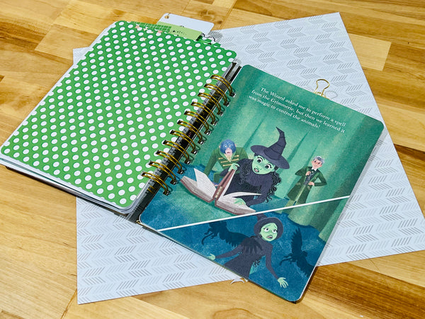 Little Golden Book Journal Wicked "I Am Elphaba"