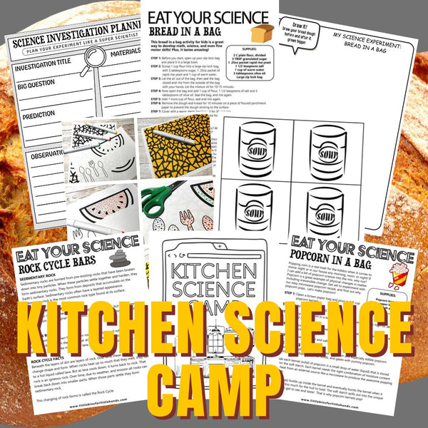 Kitchen Science Camp: Edible STEM Activities & Science Labs for Kids
