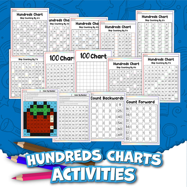 Hundred Chart Worksheets