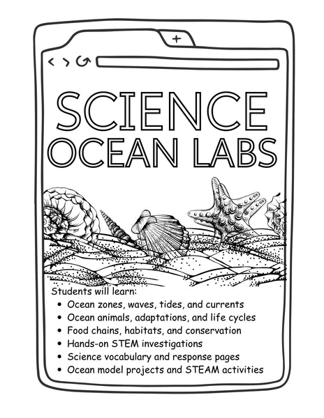 Ocean STEM + Science Pack for Grades 2–5