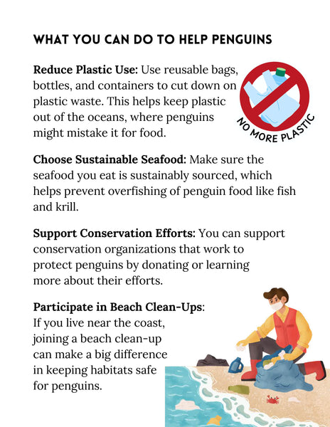 Penguin Study Unit Printable | Animal Science Activities for Kids