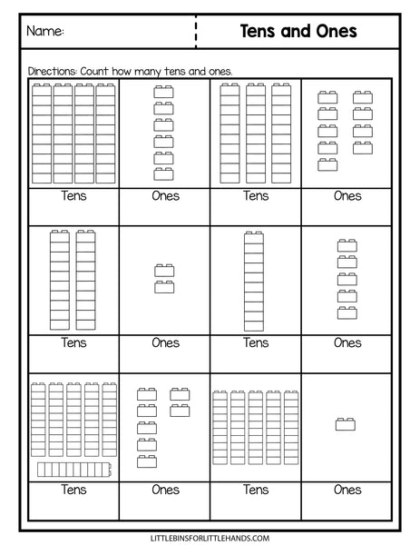 Math Place Value Worksheets