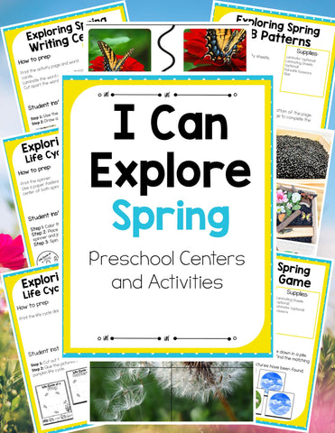 Preschool Spring Theme Pack