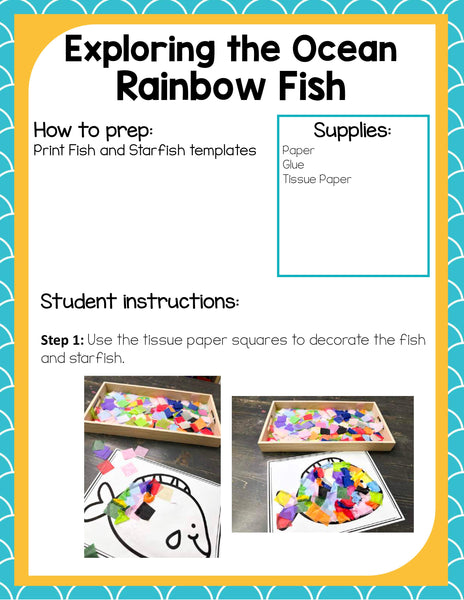 Preschool Ocean Activities Pack