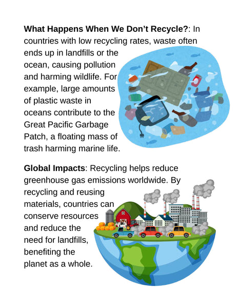 Earth Day Recycling Unit Environmental Science