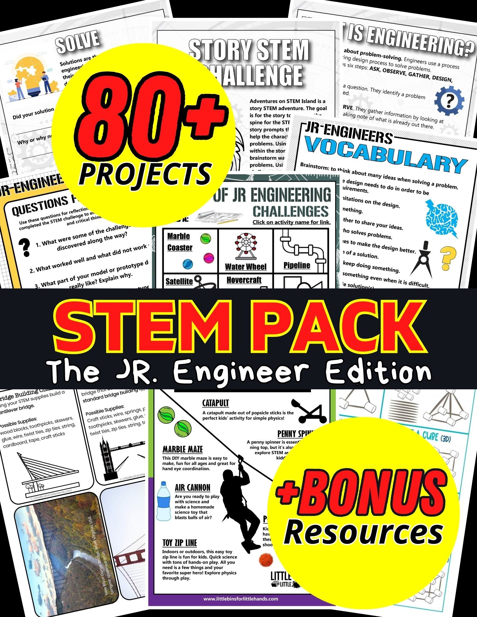 Classic STEM Activities Pack – Little Bins for Little Hands