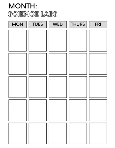 September Science Activities