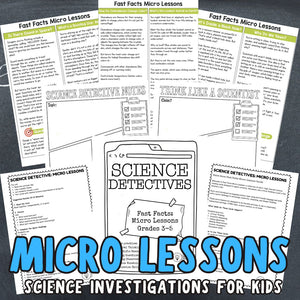 Science Fast Facts for Kids: Critical Thinking Micro Lessons – Little ...
