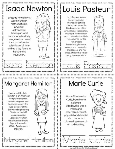 My Book of Scientists & Inventors Printable