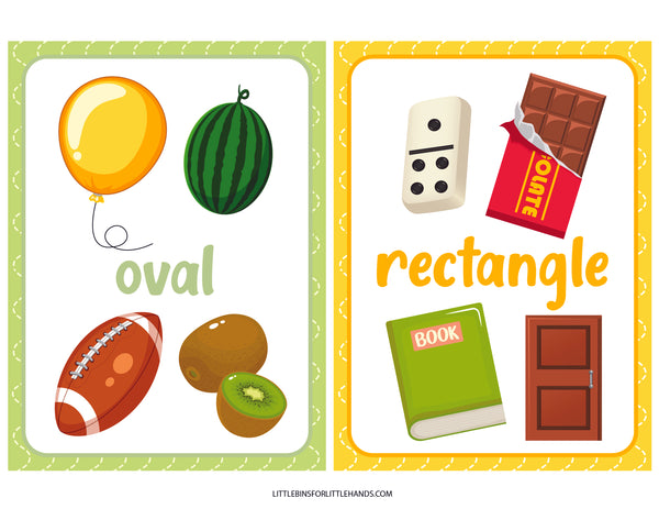 Math Real Life Shapes Activity Pack