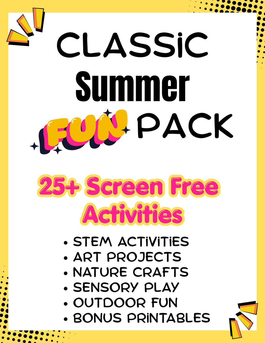 Classic Summer Fun Activity Pack – Little Bins for Little Hands