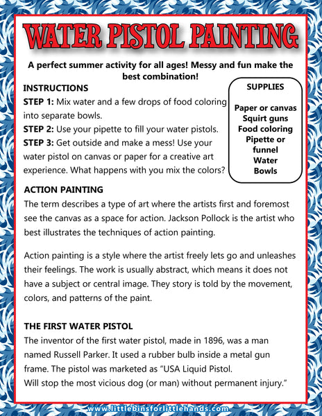 Classic Summer Fun Activity Pack