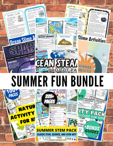 Summer Fun Activity Bundle