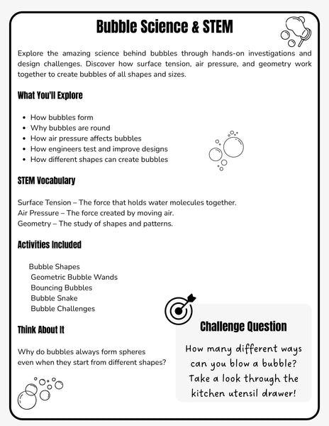 Summer STEM Labs for Kids
