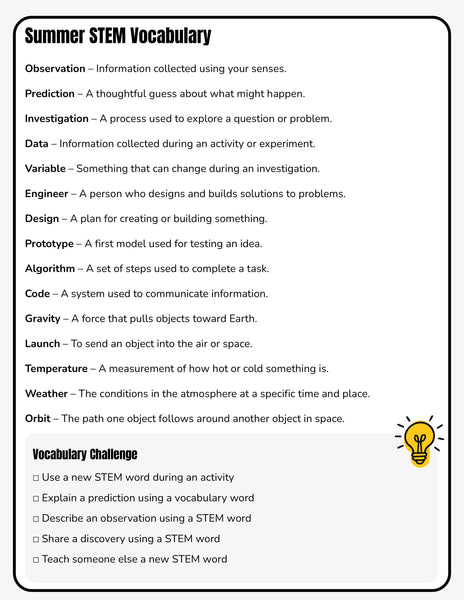Summer STEM Labs for Kids