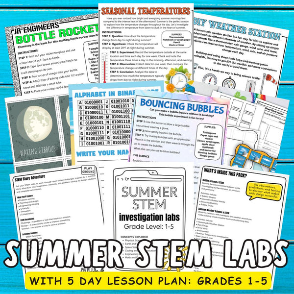 Summer STEM Labs for Kids