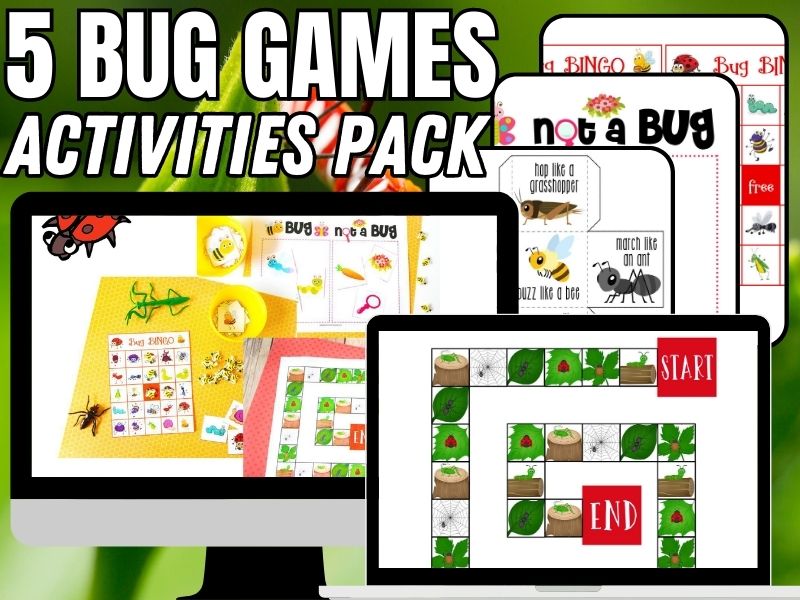 Animal And Bug Activity Pack (Early Learning) – Little Bins For Little ...